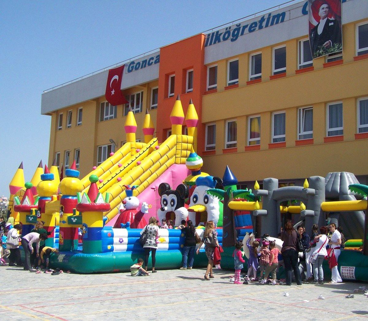 Didim Anaokulları, Gonca Koleji Boyama Şenliğinde Buluştu