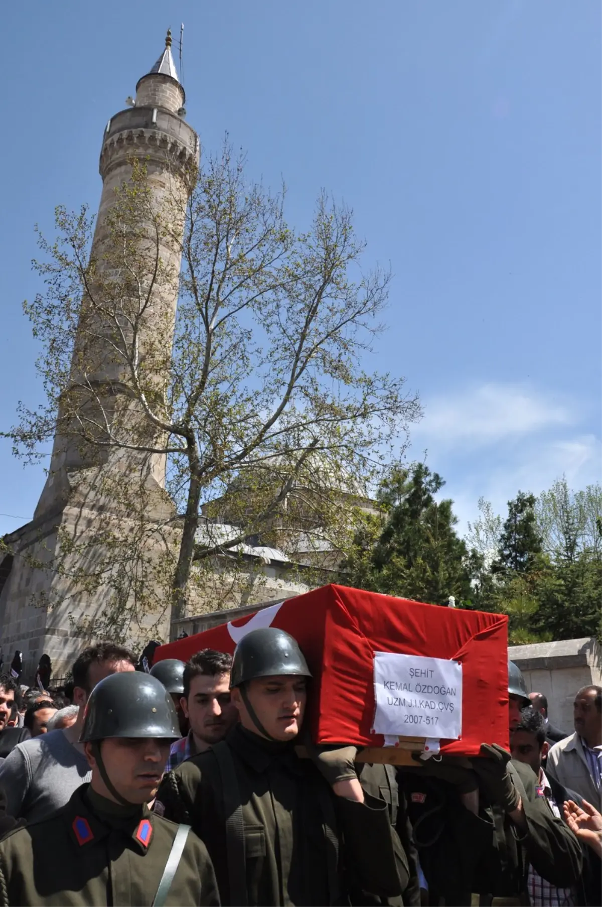 Elbistan Şehidini Uğurladı