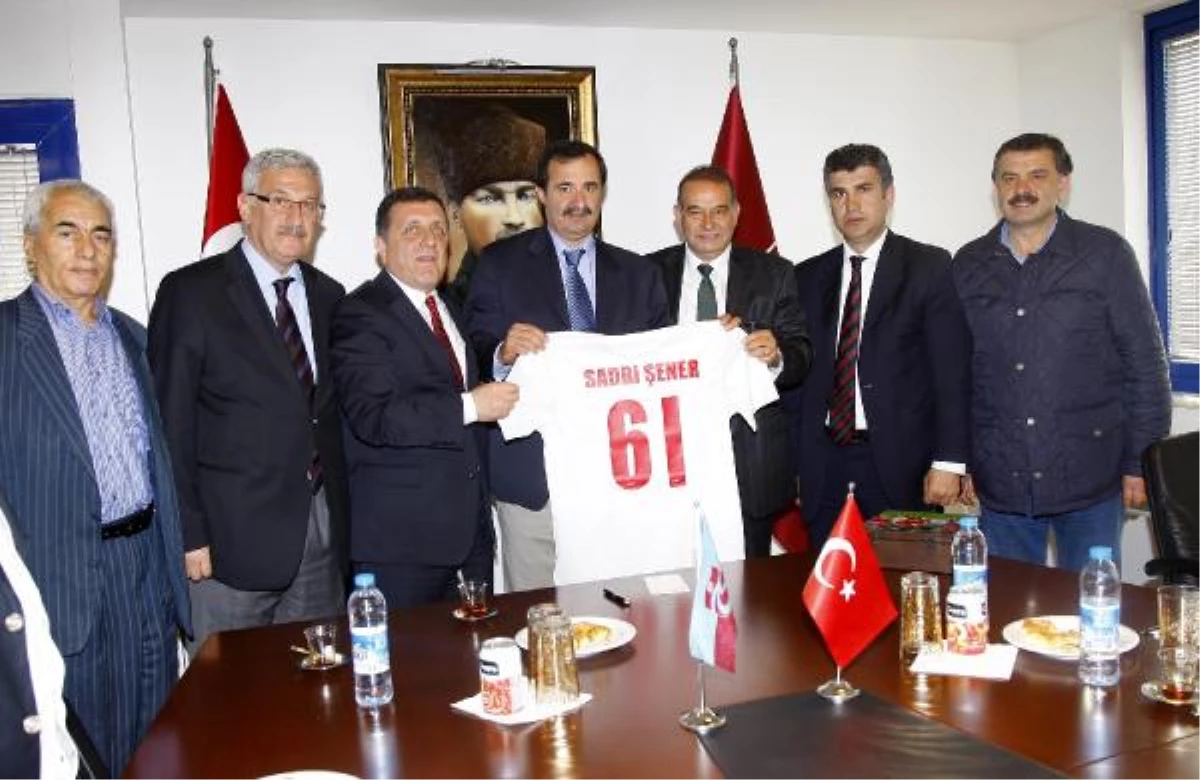 Tff Heyetinden Trabzonspor\'a Ziyaret