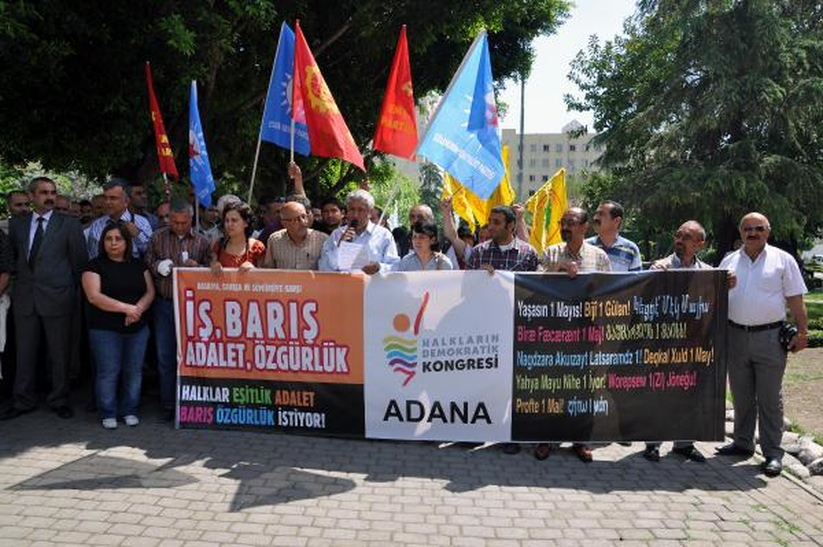 Adana\'da 3 Dilde 1 Mayıs Mitingine Katılım Çağrısı