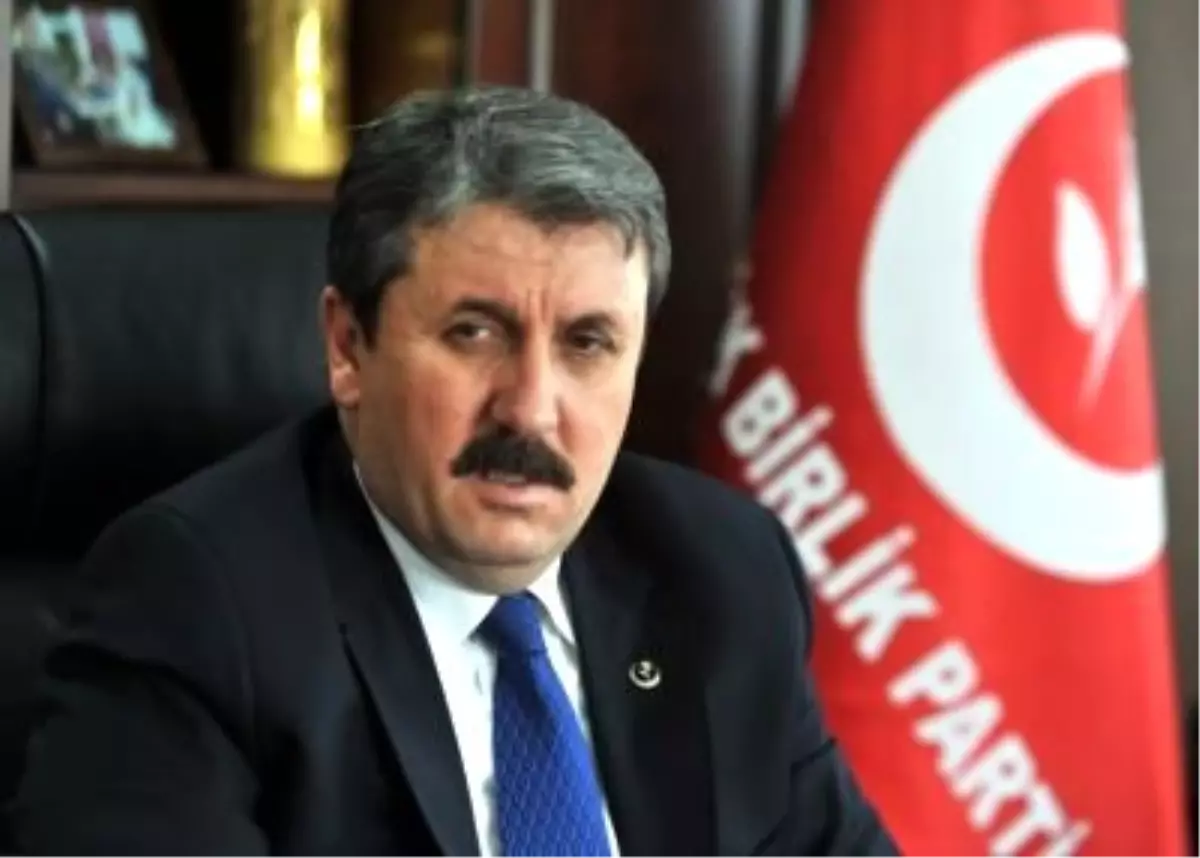 BBP Genel Başkanı Destici E-Muhtırayı Değerlendirdi