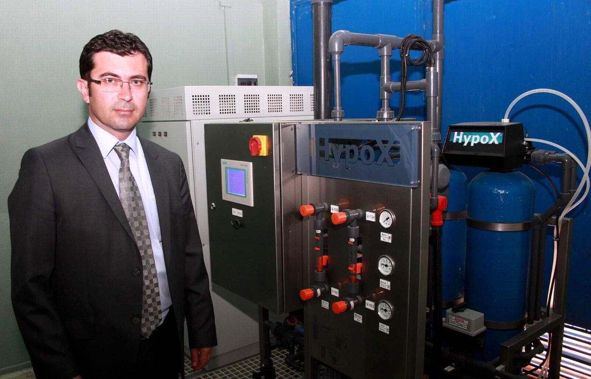Bergama\'da Sular Yeni Yöntemle Dezenfekte Ediliyor