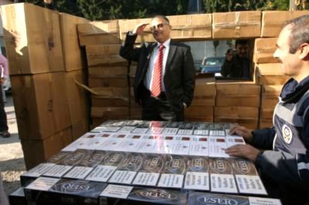 Habur\'da 37 Bin TL Değerinde Kaçak Sigara Ele Geçirildi