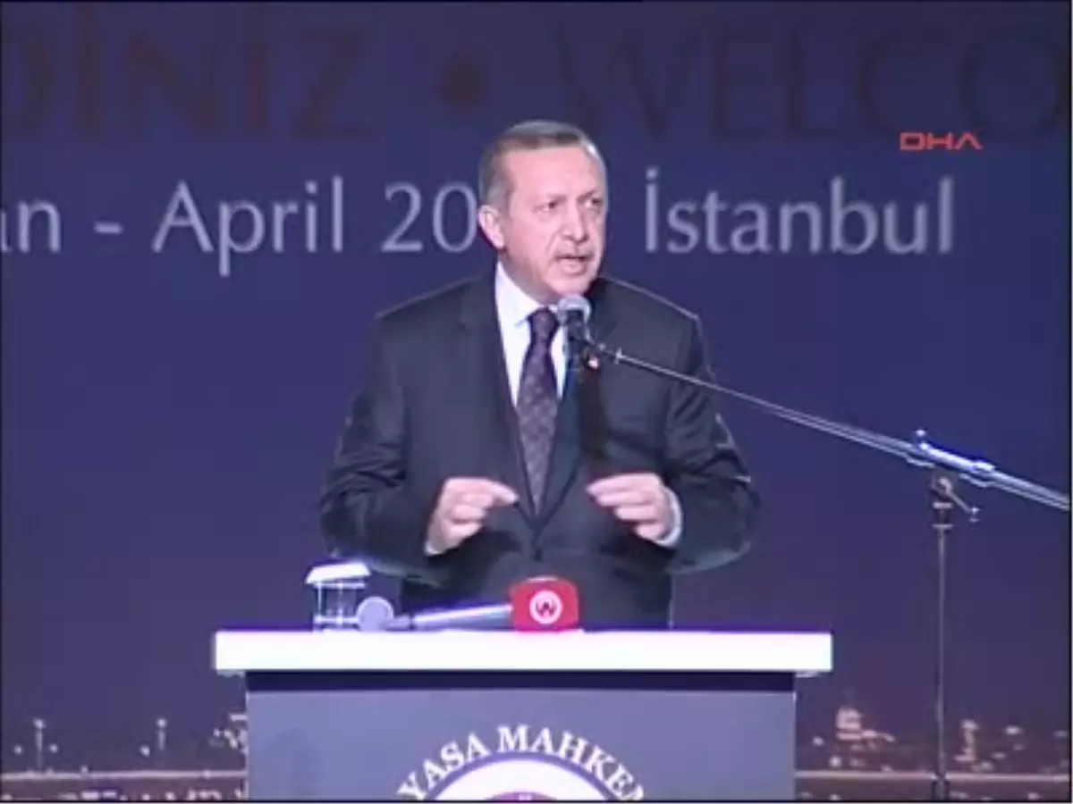 2başbakan Erdoğan Anayasa Mahkemesi\'nin 50. Yıl Resepsiyonuna Katıldı