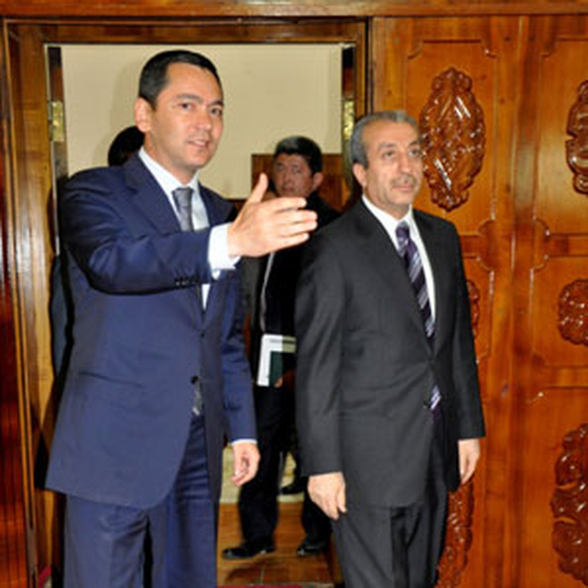 Bakan Eker, Başbakan Babanov ile Görüştü