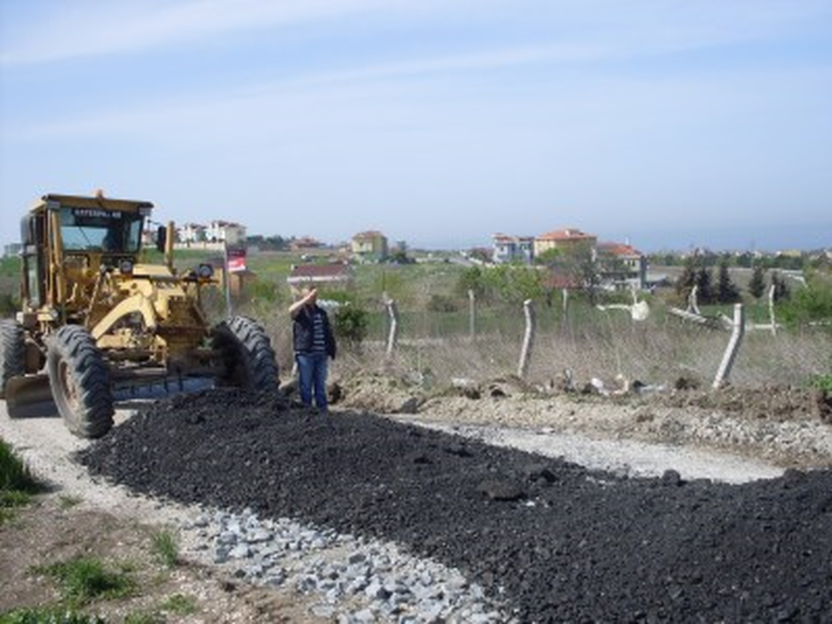 Beylikdüzü\'nde Asfalt Kırığı ile Geri Dönüşüm