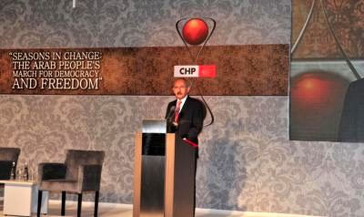CHP Genel Başkanı Kılıçdaroğlu "Arap Baharı" Konferansında Konuştu