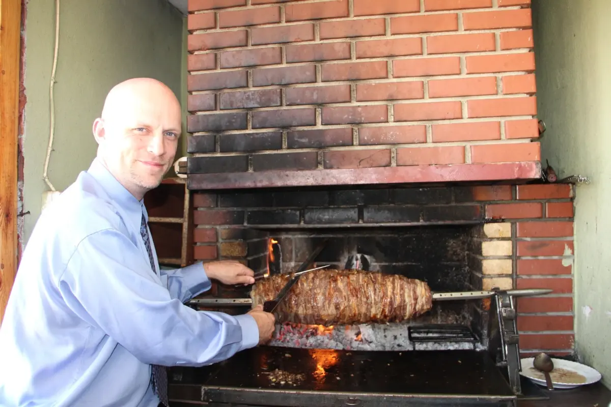 David Taft Cağ Kebabına Hayran Kaldı