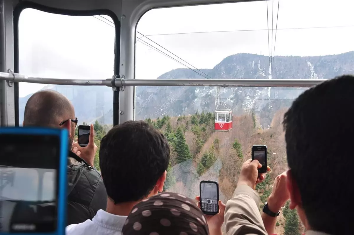 Teleferik Seferleri Yeniden Başladı