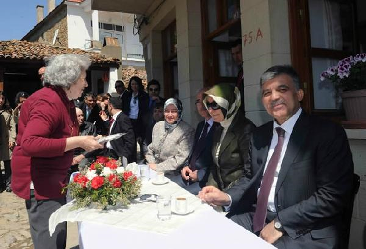Cumhurbaşkanı Gül\'ü Mutlu Eden Manzara