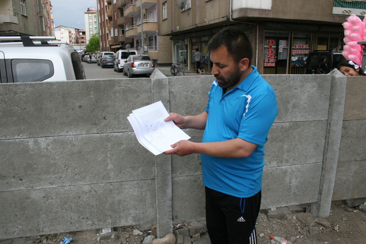 Esnaftan Yolun Kapatılmasına Tepki