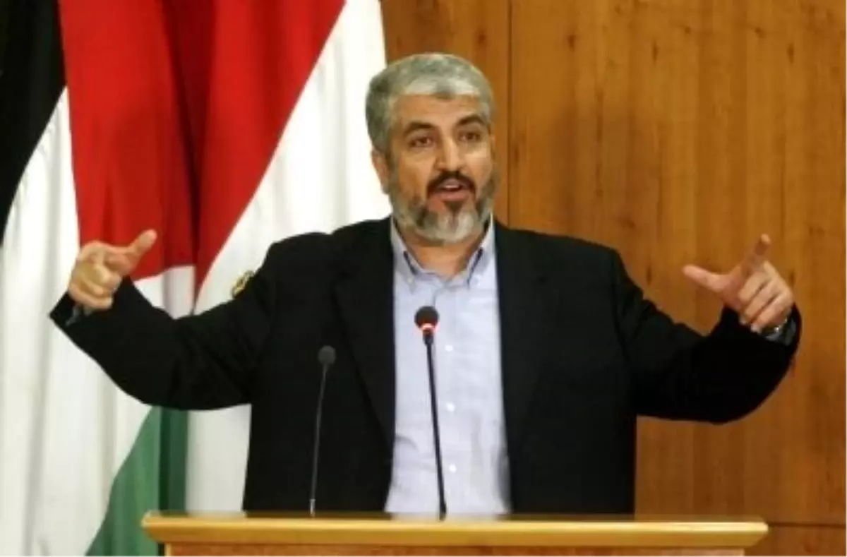 Hamas Lideri Halid Mesal Kahire\'de