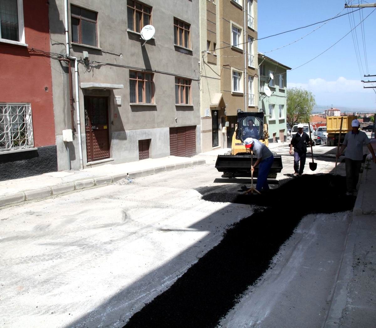 Odunpazarı İlçesinde Asfaltsız Yol Kalmayacak
