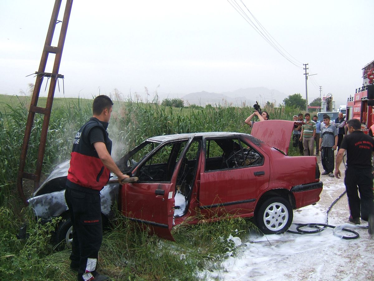 Adana\'da Trafik Kazası: 1 Yaralı