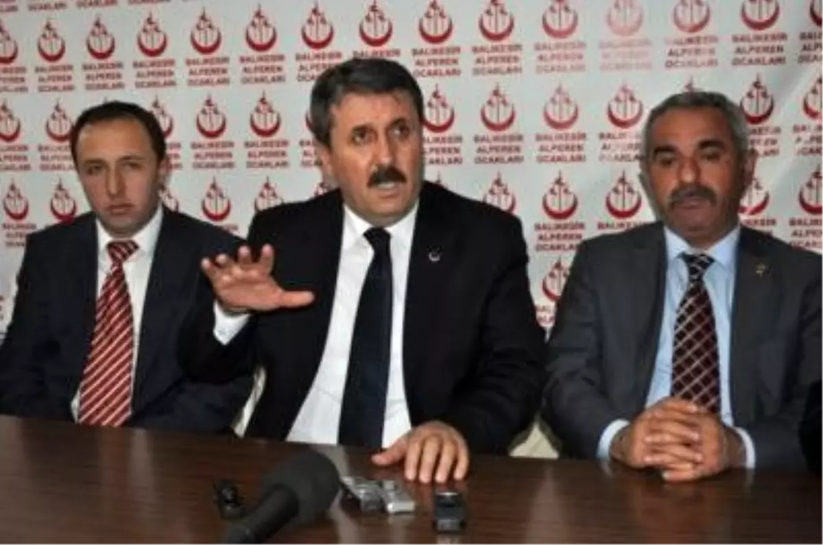 BBP Lideri Destici\'den \'Tutuklu Vekil\' Yorumu