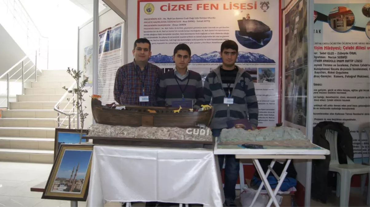 Cizre Fen Lisesi\'nin "Hz. Nuh\'un Gemisi" Projesi Ankara Yolunda