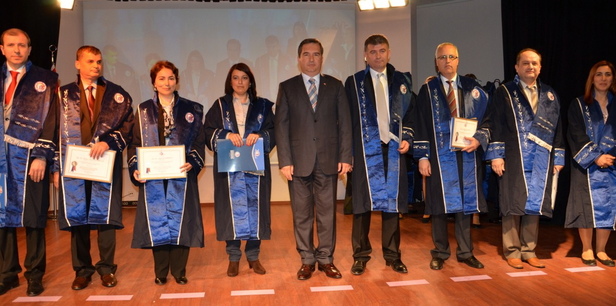 Çomü'de Akademik Yükselme Töreni Yapıldı