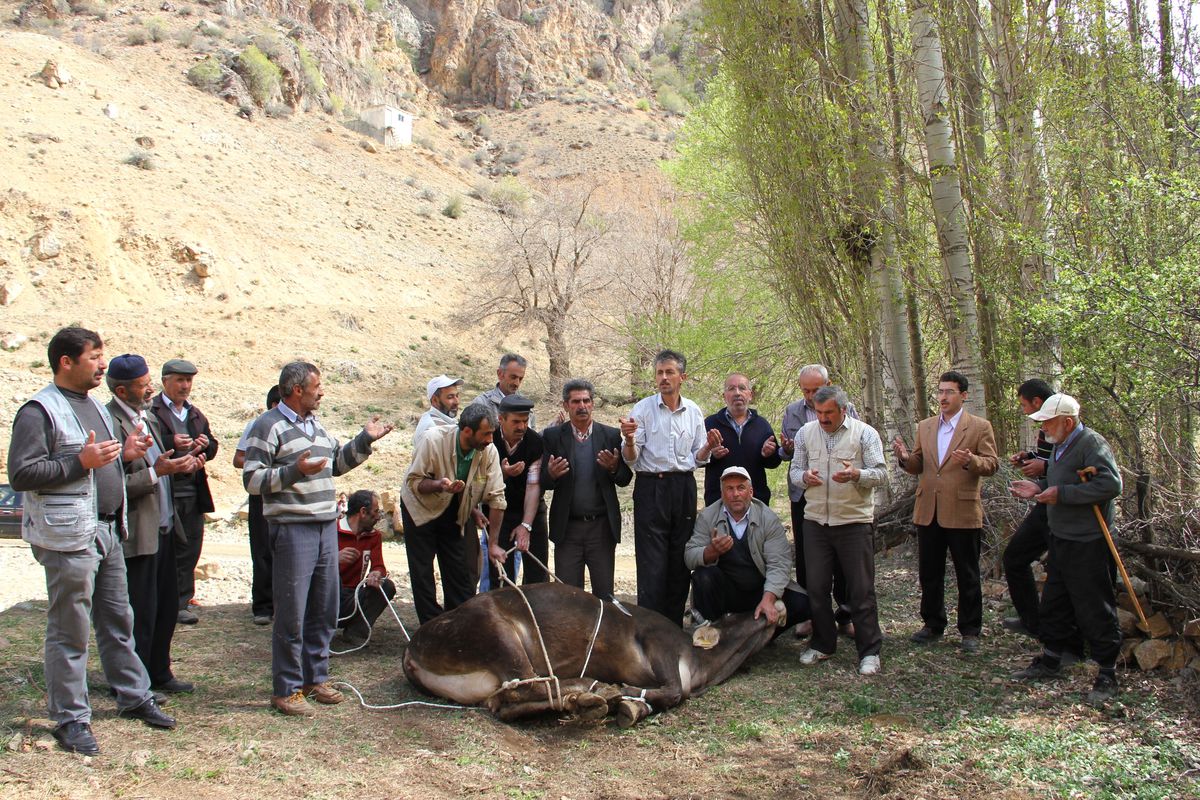 Erzurum\'da Köylü Sakinleri Yağmur Duasına Çıktı