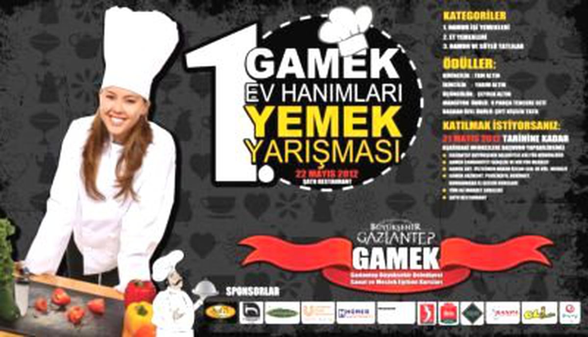 Gaziantepli Ev Hanımları Yarışacak
