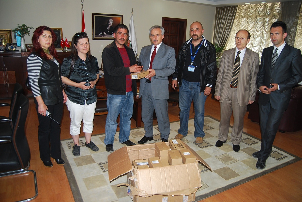 Gemlik Belediyesi\'nden Mag\'a Telsiz Desteği