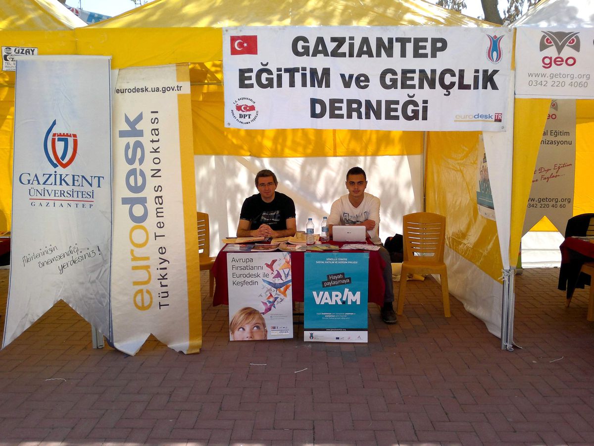 Hasan Kalyoncu Üniversitesi Öğrencileri \'Eurodesk\'te