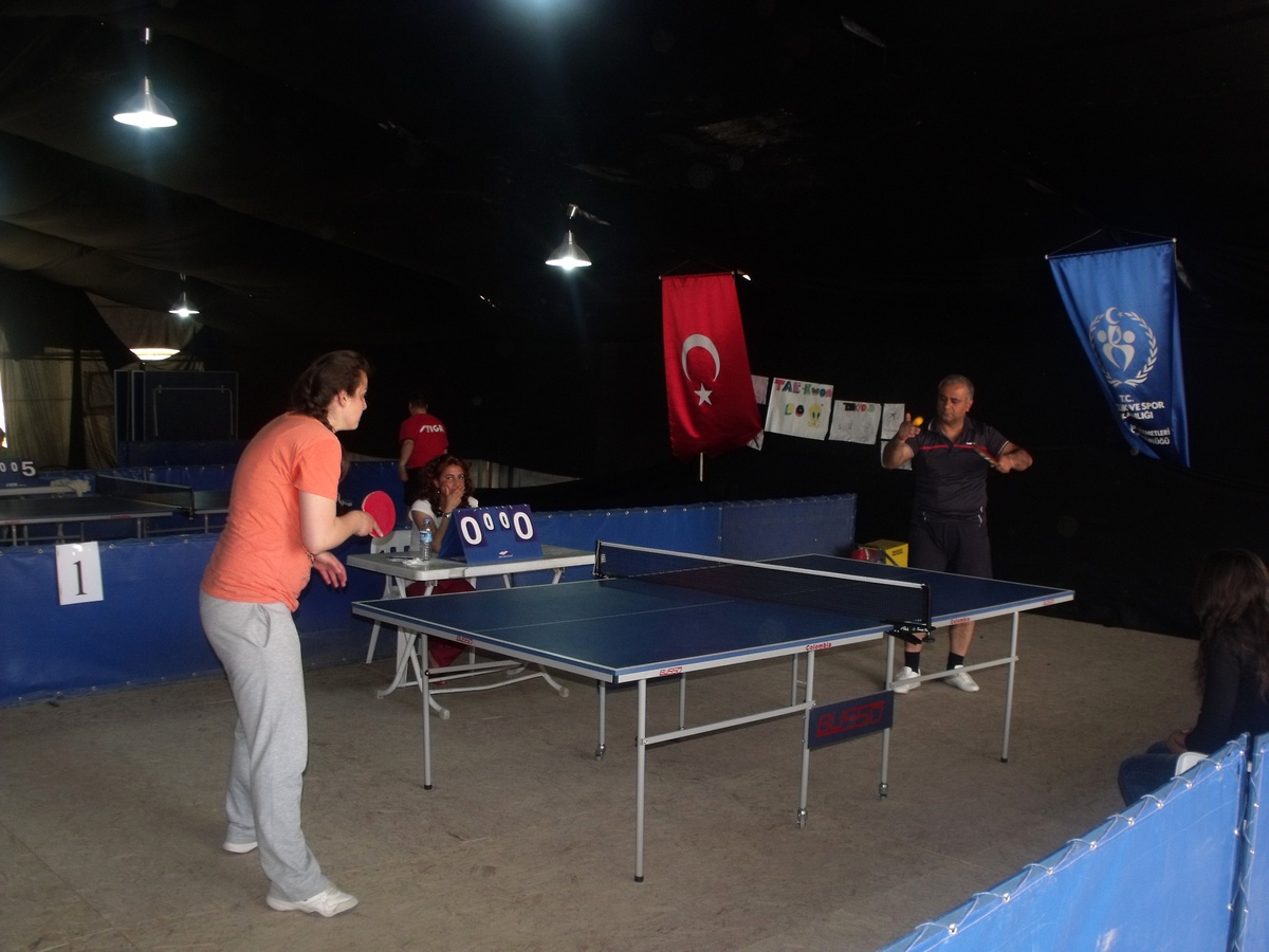 Kurumlar Arası Masa Tenisi Turnuvası Tamamlandı