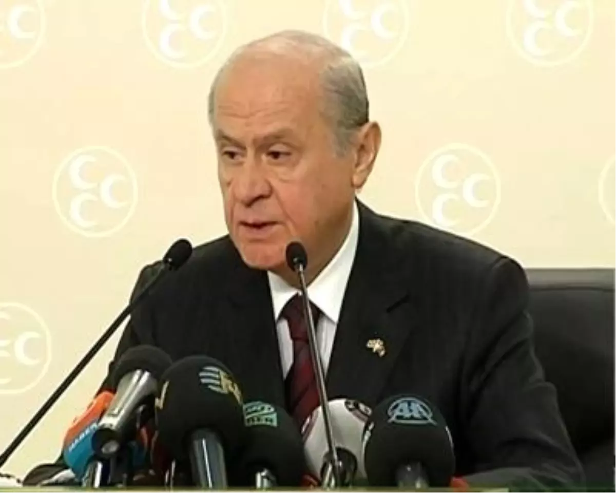 MHP Genel Başkanı Devlet Bahçeli Açıklaması