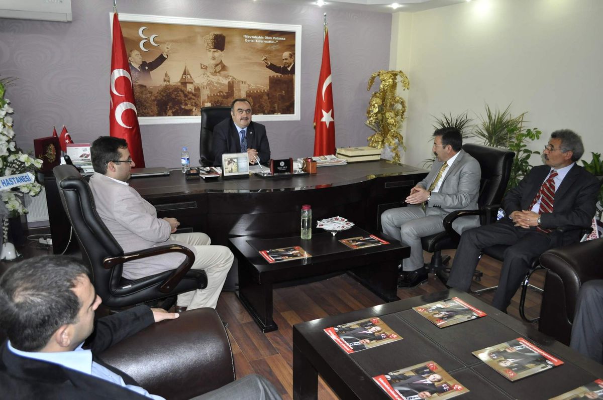 MHP\'ye Ziyaretler Sürüyor