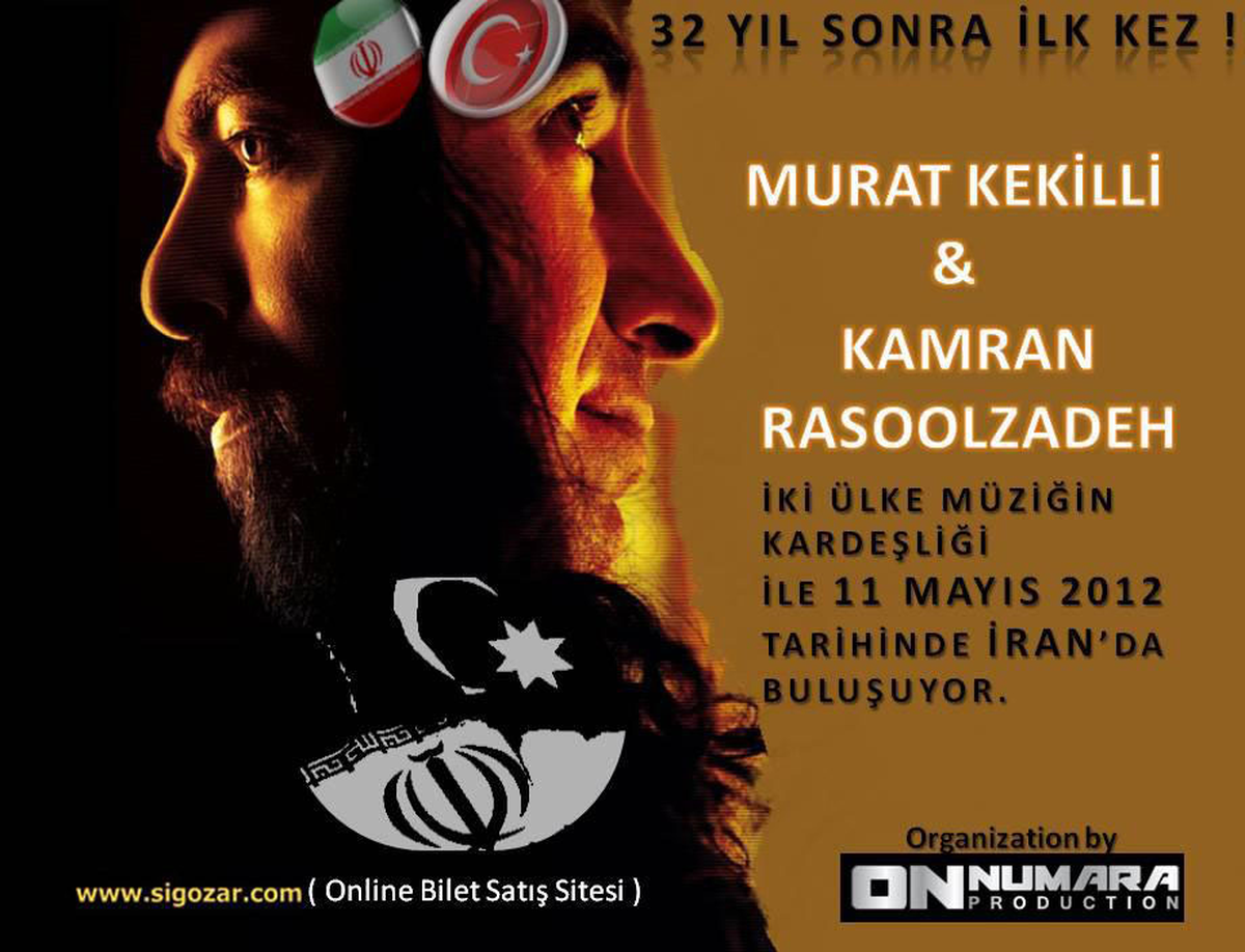 Murat Kekilli İran\'da Konser Verecek