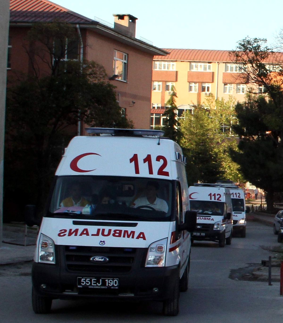 Samsun\'da 112 Acil Servis Ekipleri Eylem Yaptı