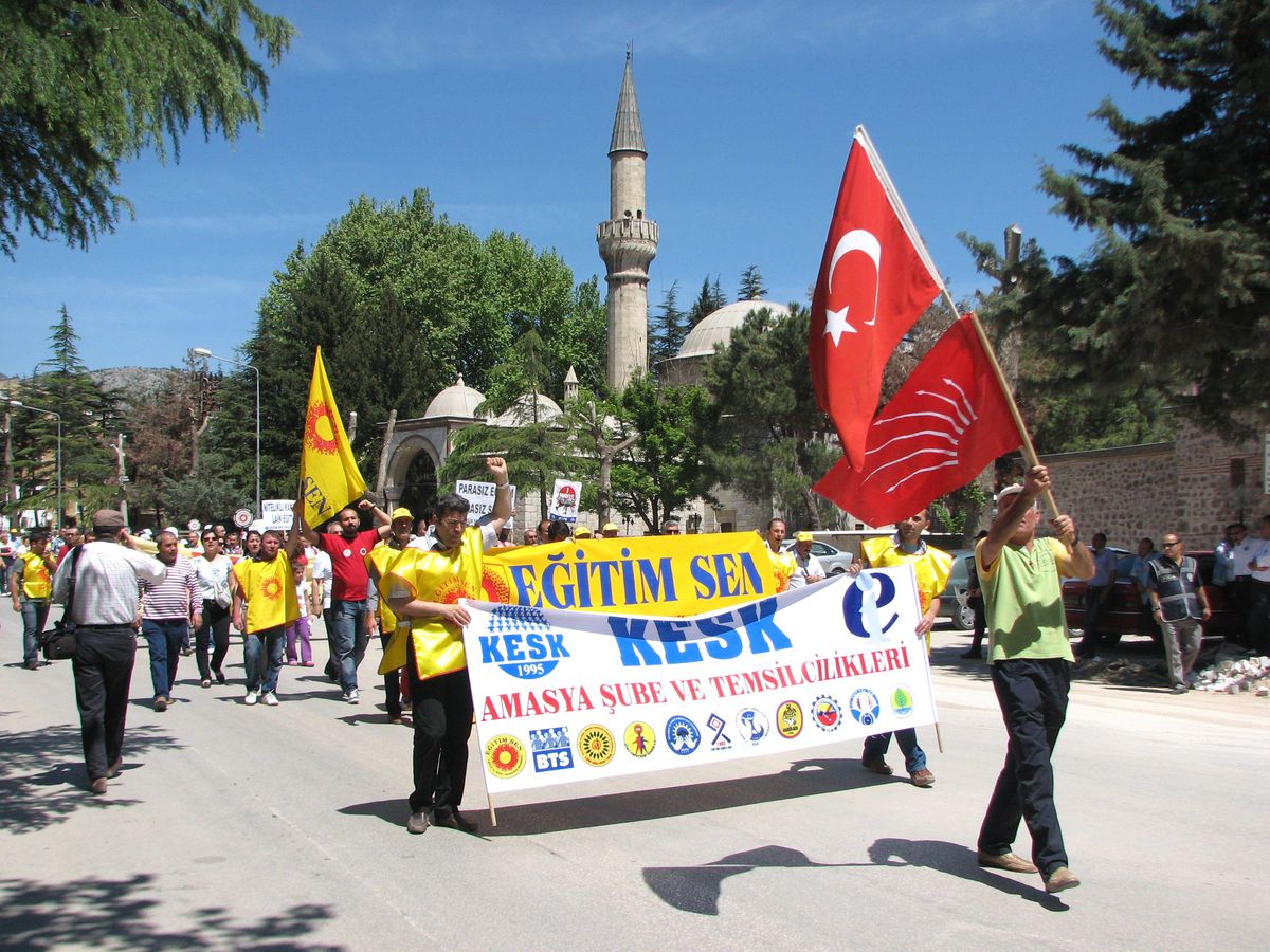 Amasya\'da 1 Mayıs Kutlamaları