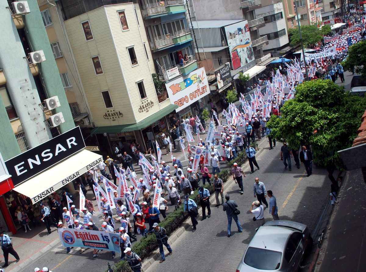 Aydın\'da 1 Mayıs Kutlamaları