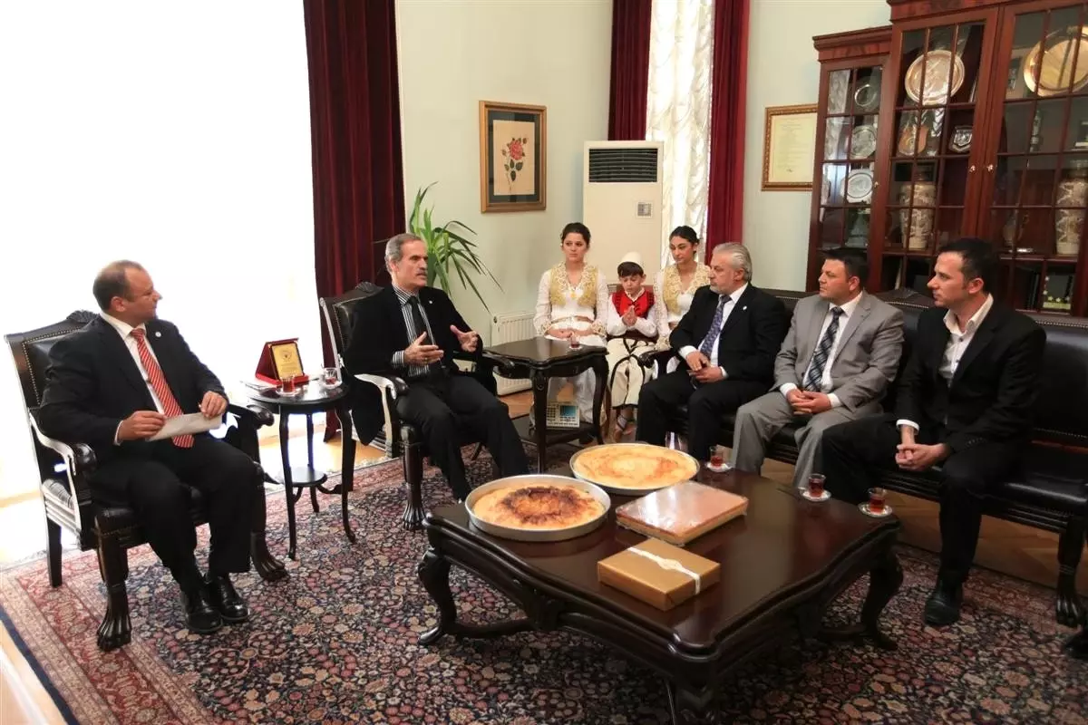 Balkan Federasyonu\'ndan \'Börekli\' Ziyaret