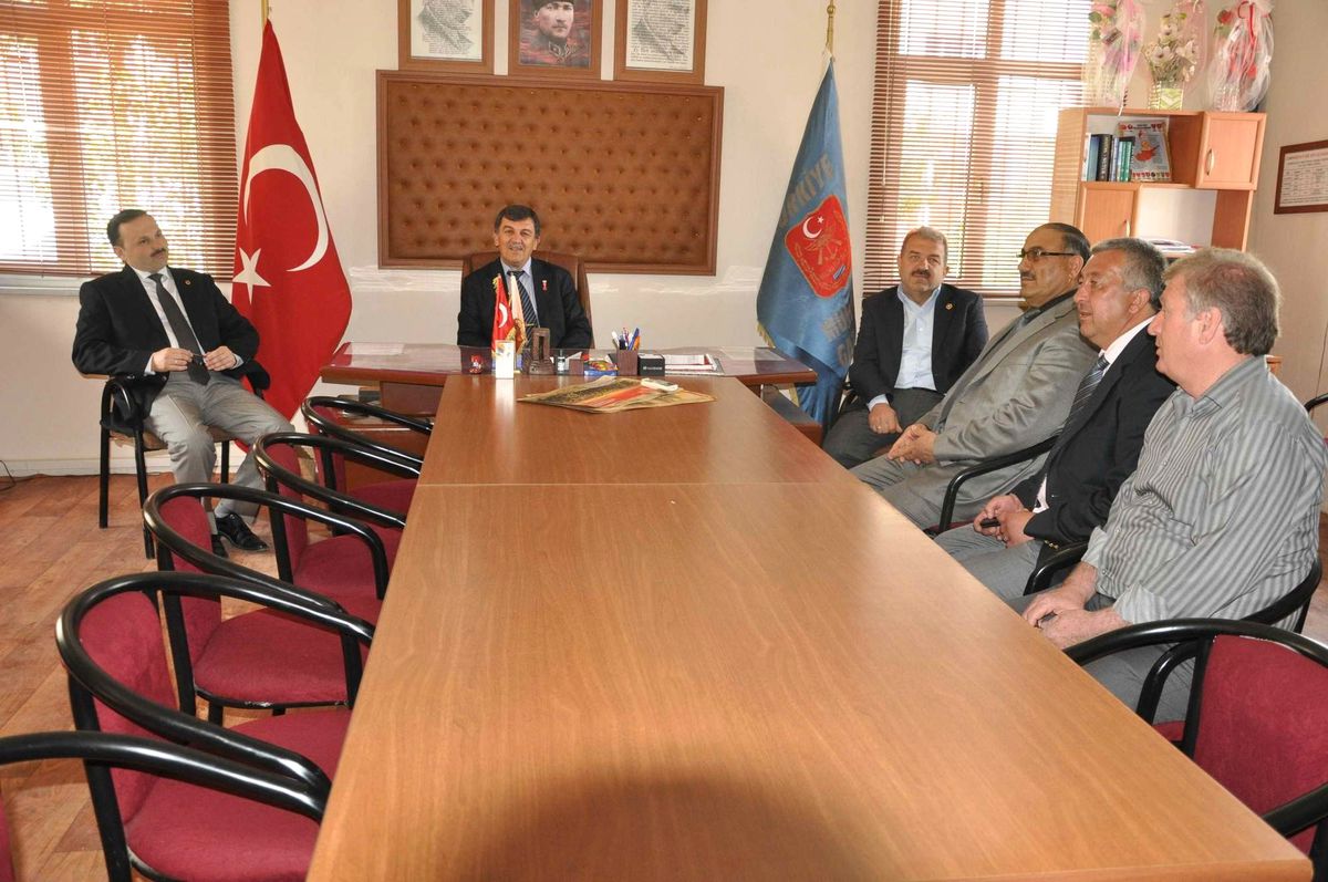 Başkan Ergene'den Gazilere Ziyaret