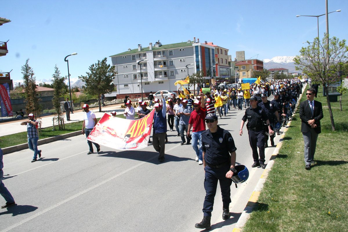 Erzincan\'da 1 Mayıs Kutlamaları