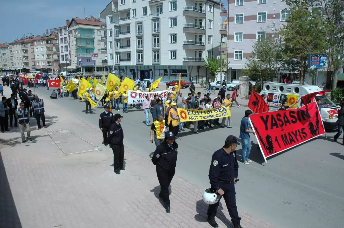 Karaman'da 1 Mayıs Kutlamaları