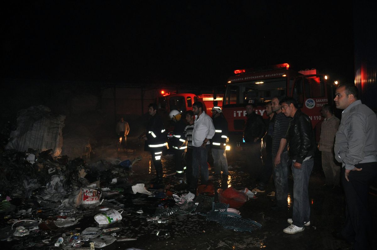 Katı Atık Depolama Tesisinde Yangın