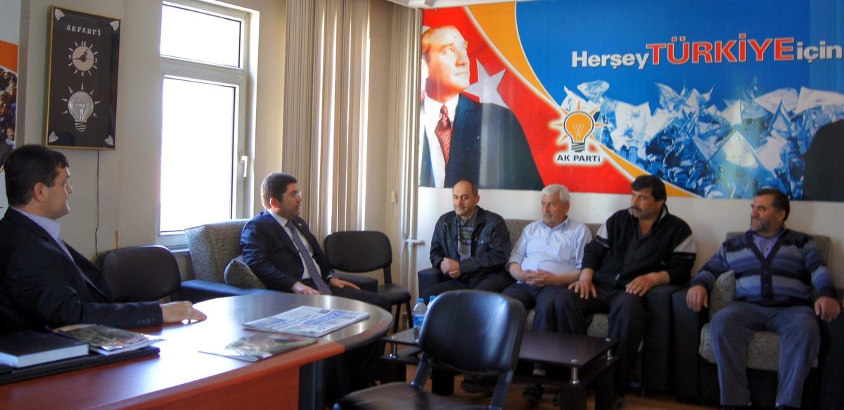 Muhtarlardan Milletvekiline Ziyaret