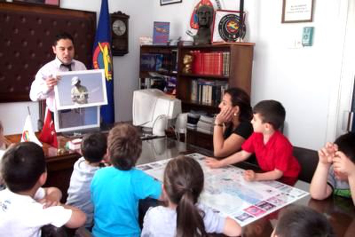 Nazillili Miniklere Türk Hava Kurumu Anlatıldı