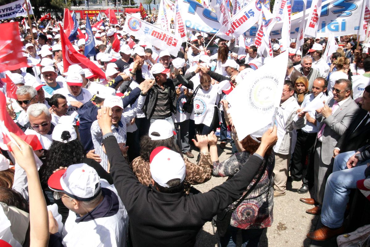 Ordu\'da 1 Mayıs Kutlaması