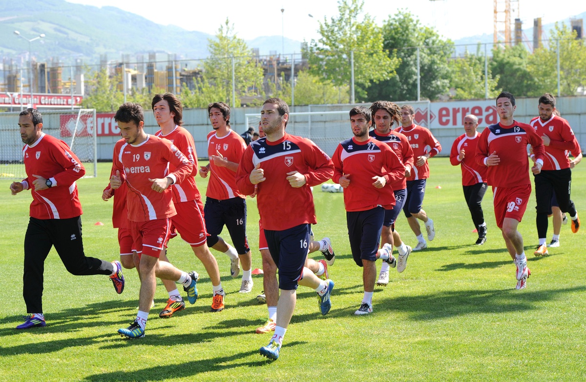Samsunspor Taktik Çalıştı