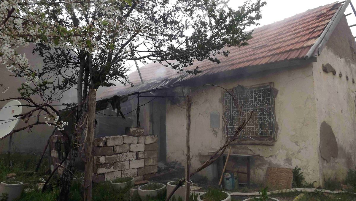 Seydişehir\'de Ev Yangını
