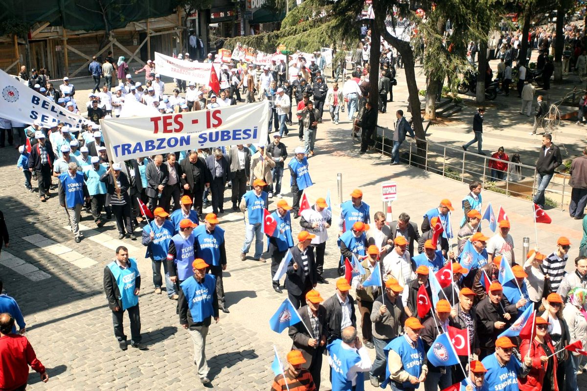 Trabzon\'da 1 Mayıs Emek ve Dayanışma Günü Kutlamaları