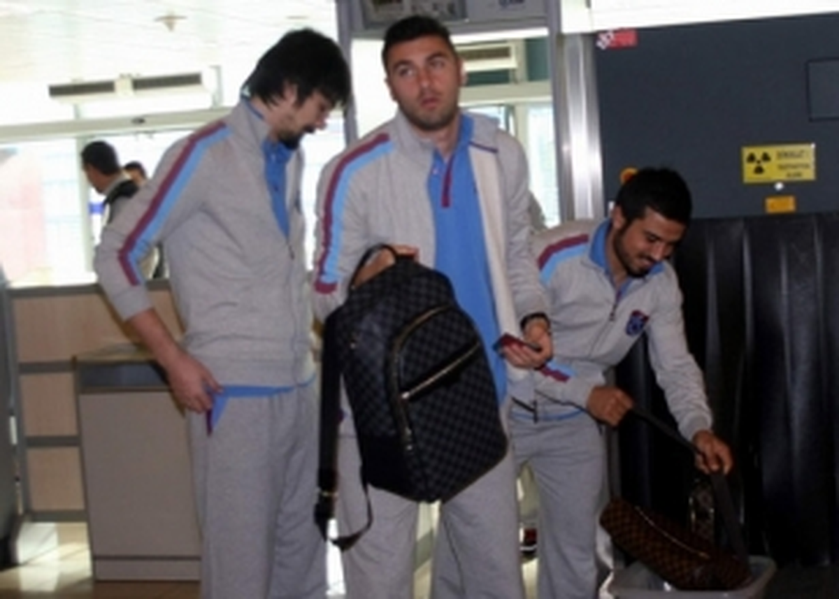 Trabzonspor, İstanbul\'a Geldi