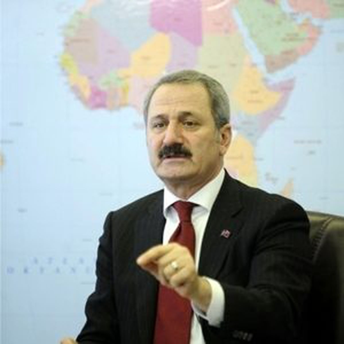 Bakan Çağlayan, Irak Meclis Başkanı ile Bir Araya Geldi