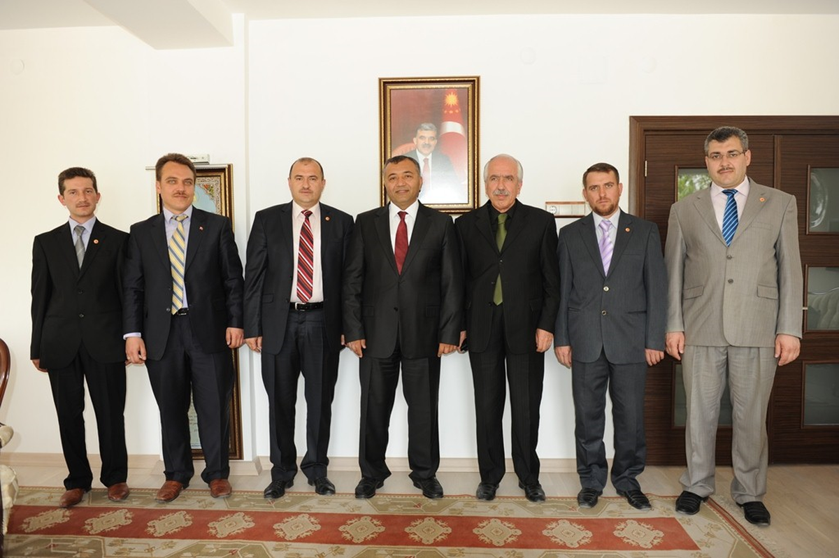 Başkan Karahan, Müftü\'yle Birlikte Vali\'yi Ziyaret Etti