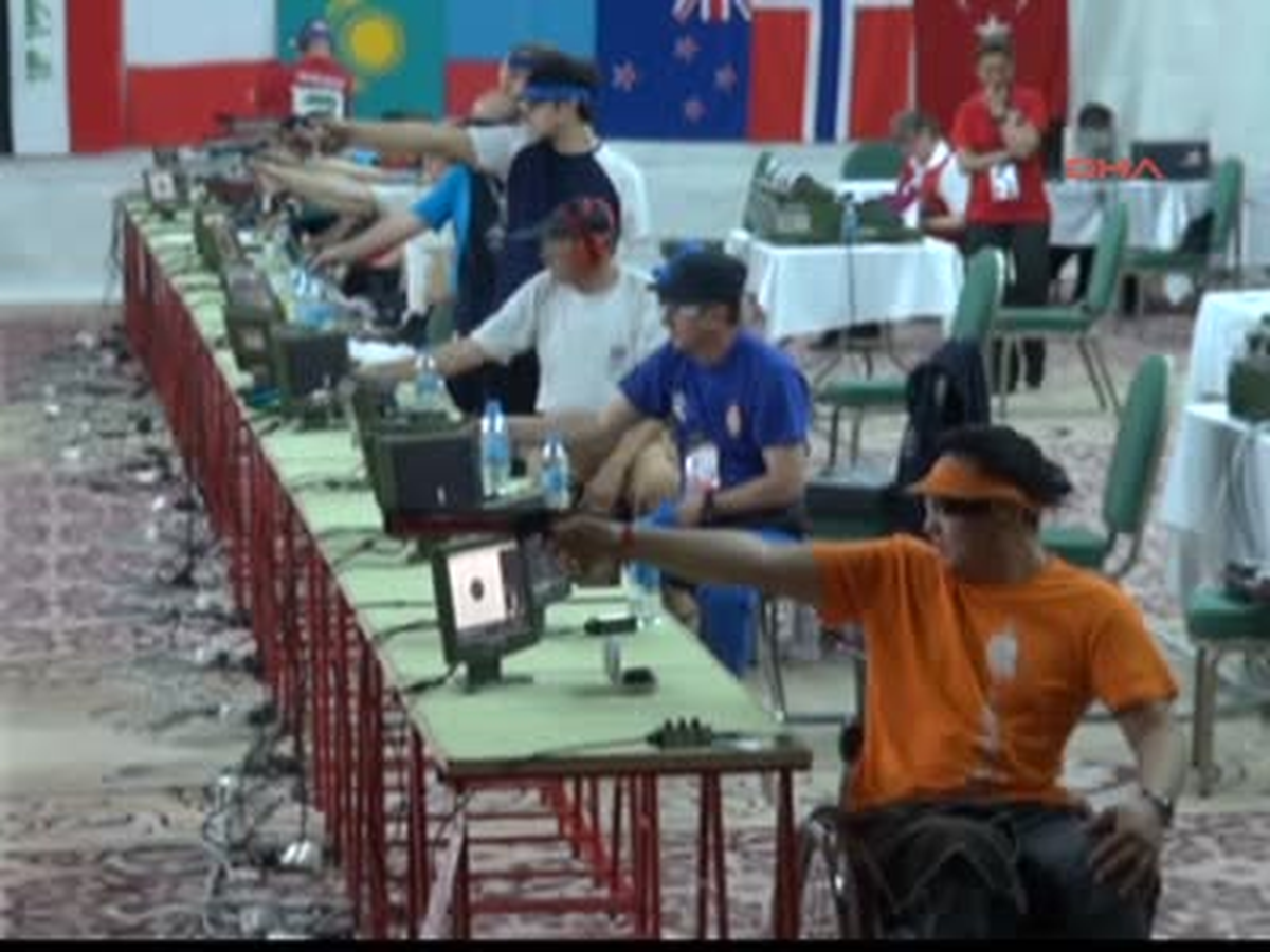 Bedensel Engelliler Atıcılık Dünya Kupası\'nda Korhan Yamaç Birinci