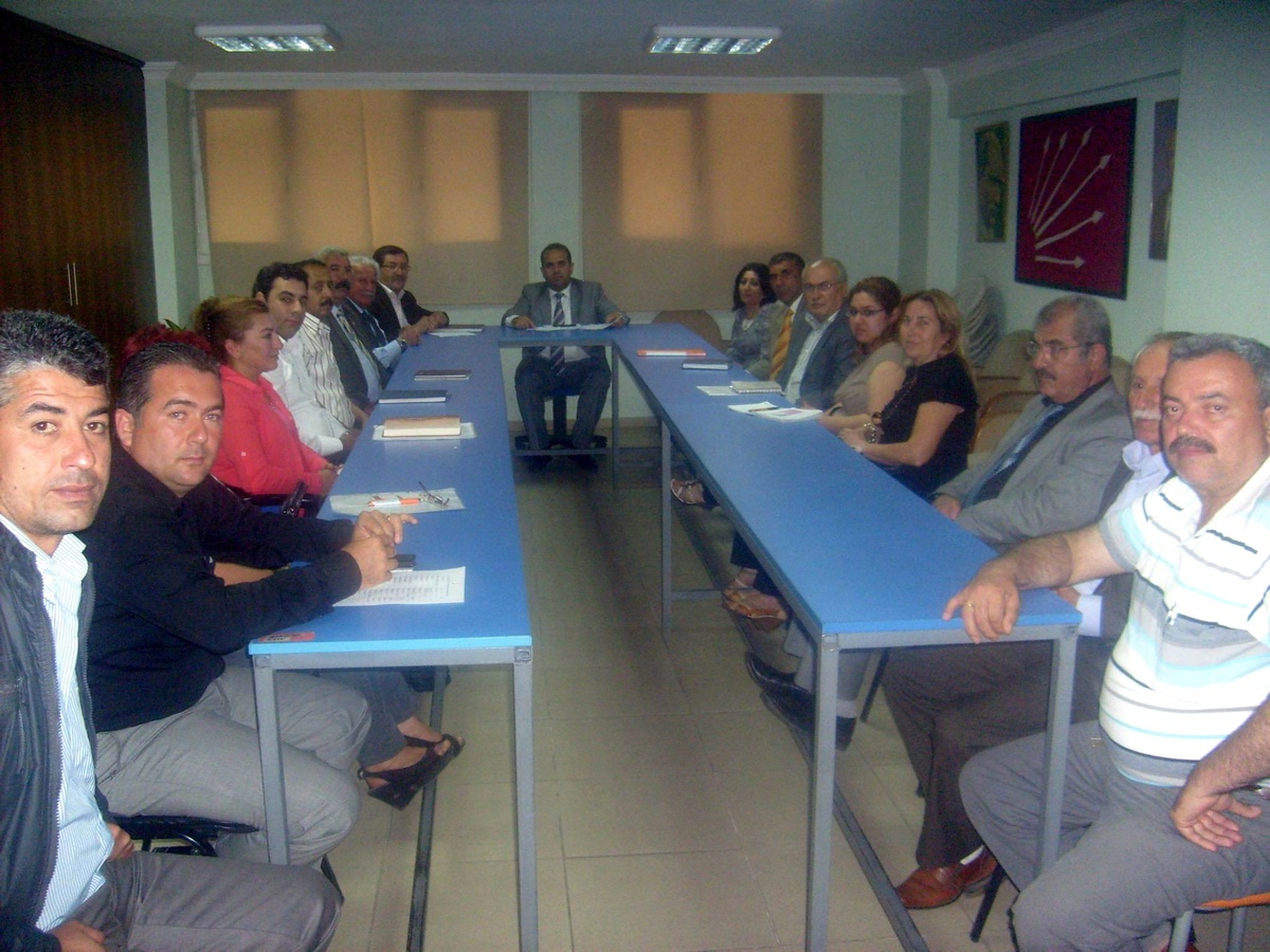 CHP Seyhan İlçe Yönetim Kurulunda Görev Bölümü