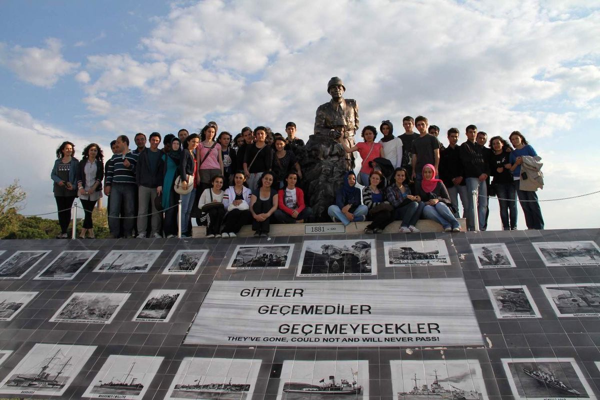 Genç Denizlililer Çanakkale\'de