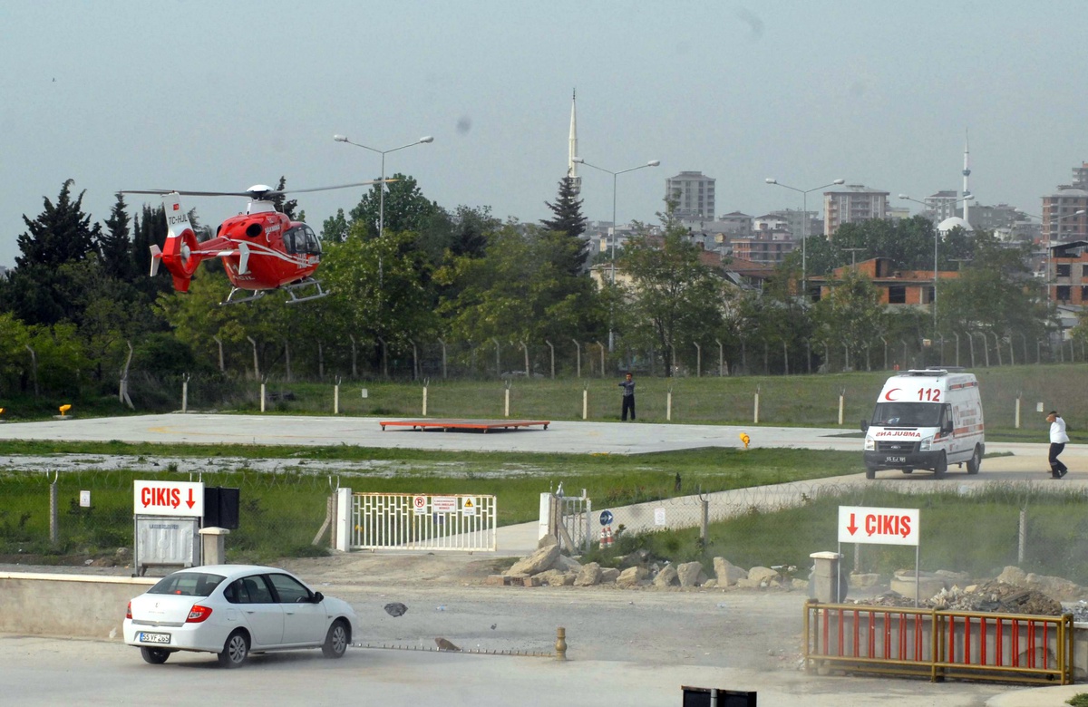 Kalp Hastasının Yardımına Ambulans Helikopter Yetişti